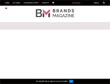 Tablet Screenshot of brands-magazine.com